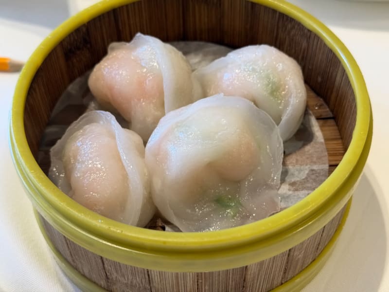 Scallop and Prawn Dumpling (4 Pcs) at Greenwood Chinese Restaurant