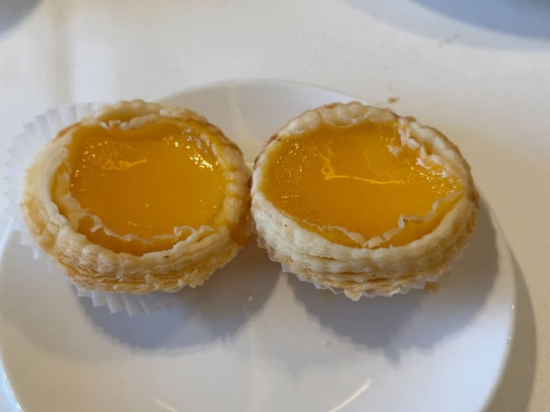Baked Egg Custard Tart at Greenwood Chinese Restaurant