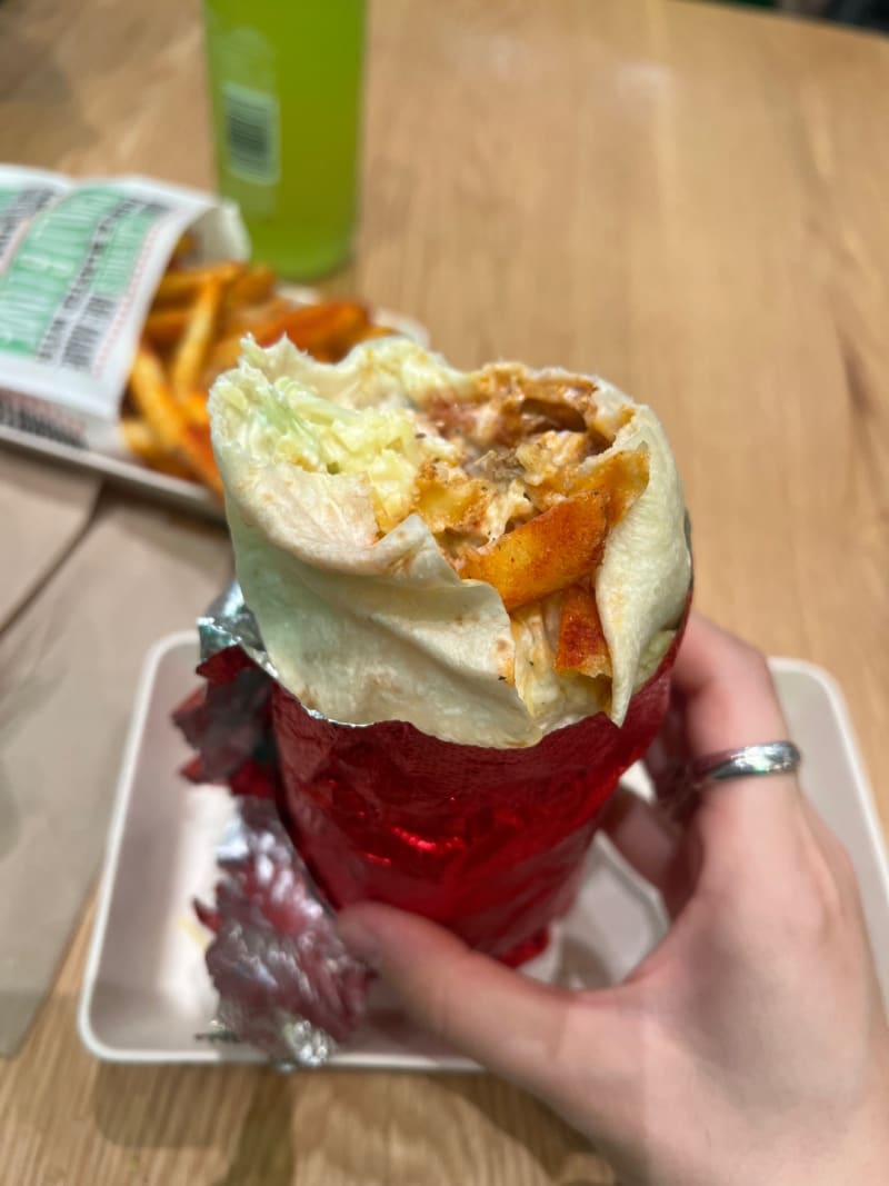 Baja Burrito at Mad Mex Sydney International Airport T1