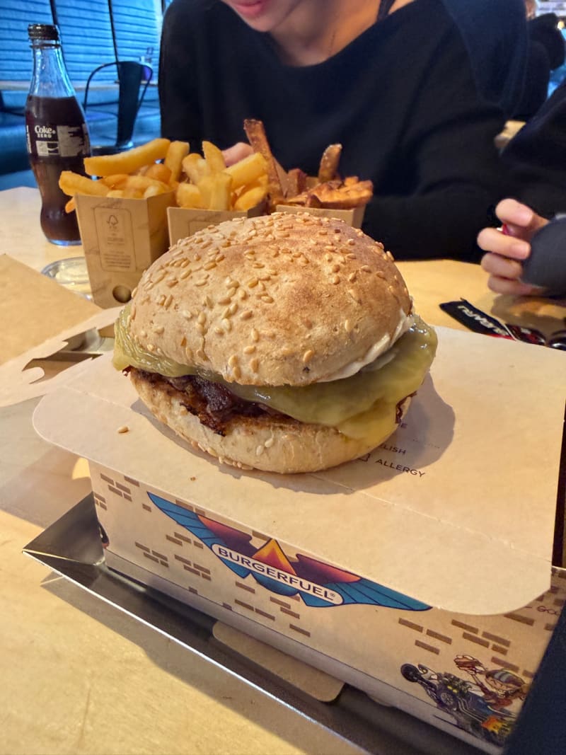 Kids Cheeseburger at Burgerfuel Takapuna