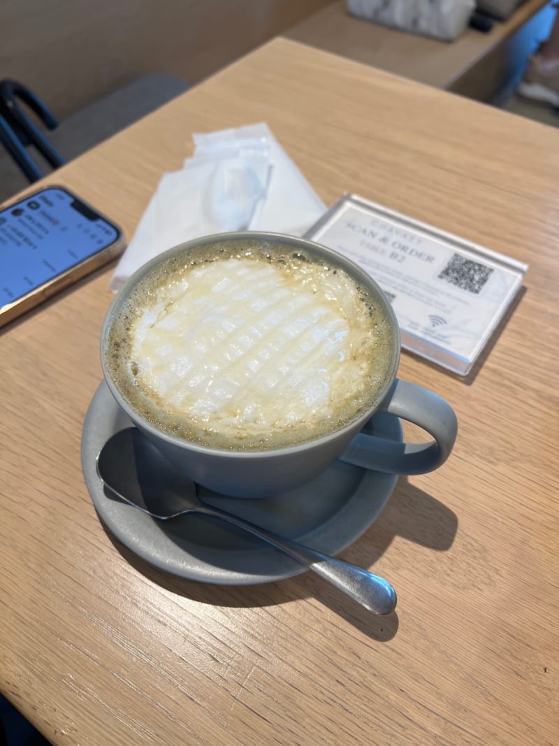 Hojicha Latte at Chavaty Kyoto Arashiyama