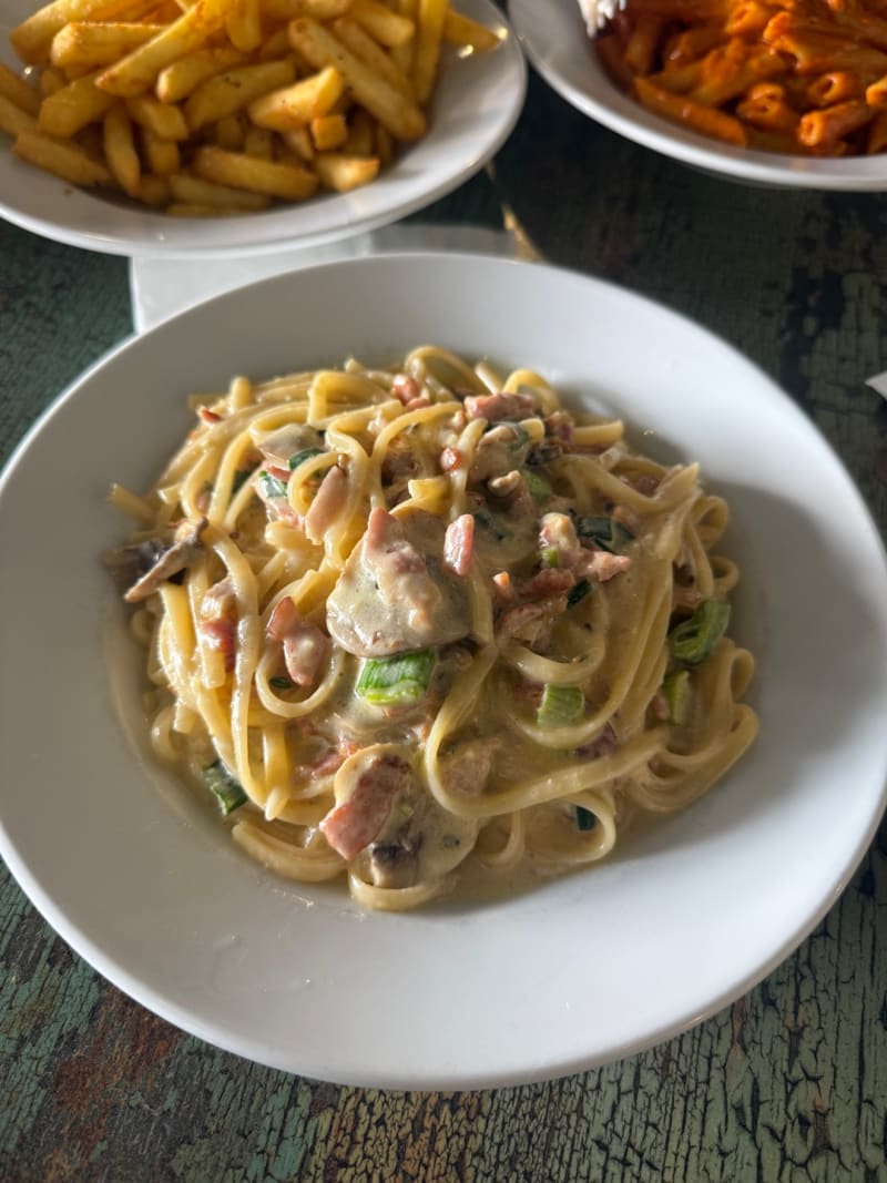 Boscaiola Linguini at The Italian Bowl