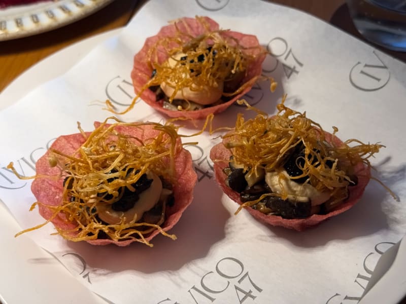 Mushroom Tarte at Civico 47