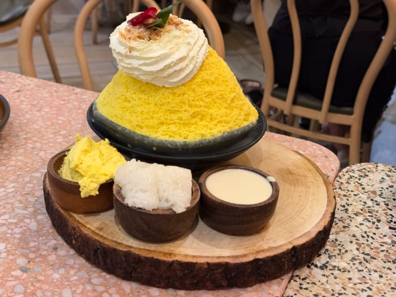 Durian Bingsu (to Share) at Mango Coco