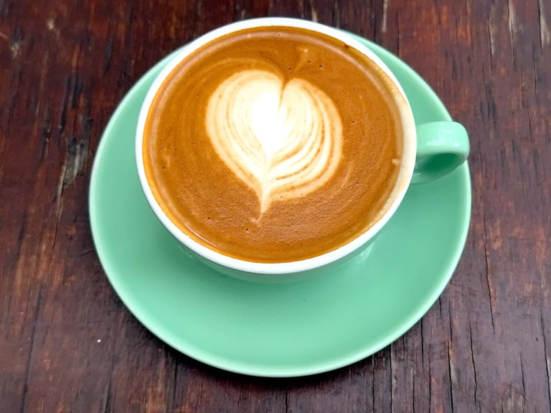 Strong Flat White at The Local Cafe Northbridge