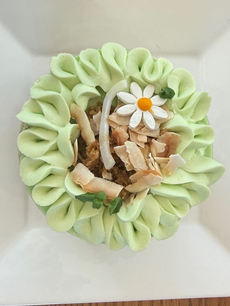 Pandan Japanese Chiffon Cake at Koi Dessert Kitchen