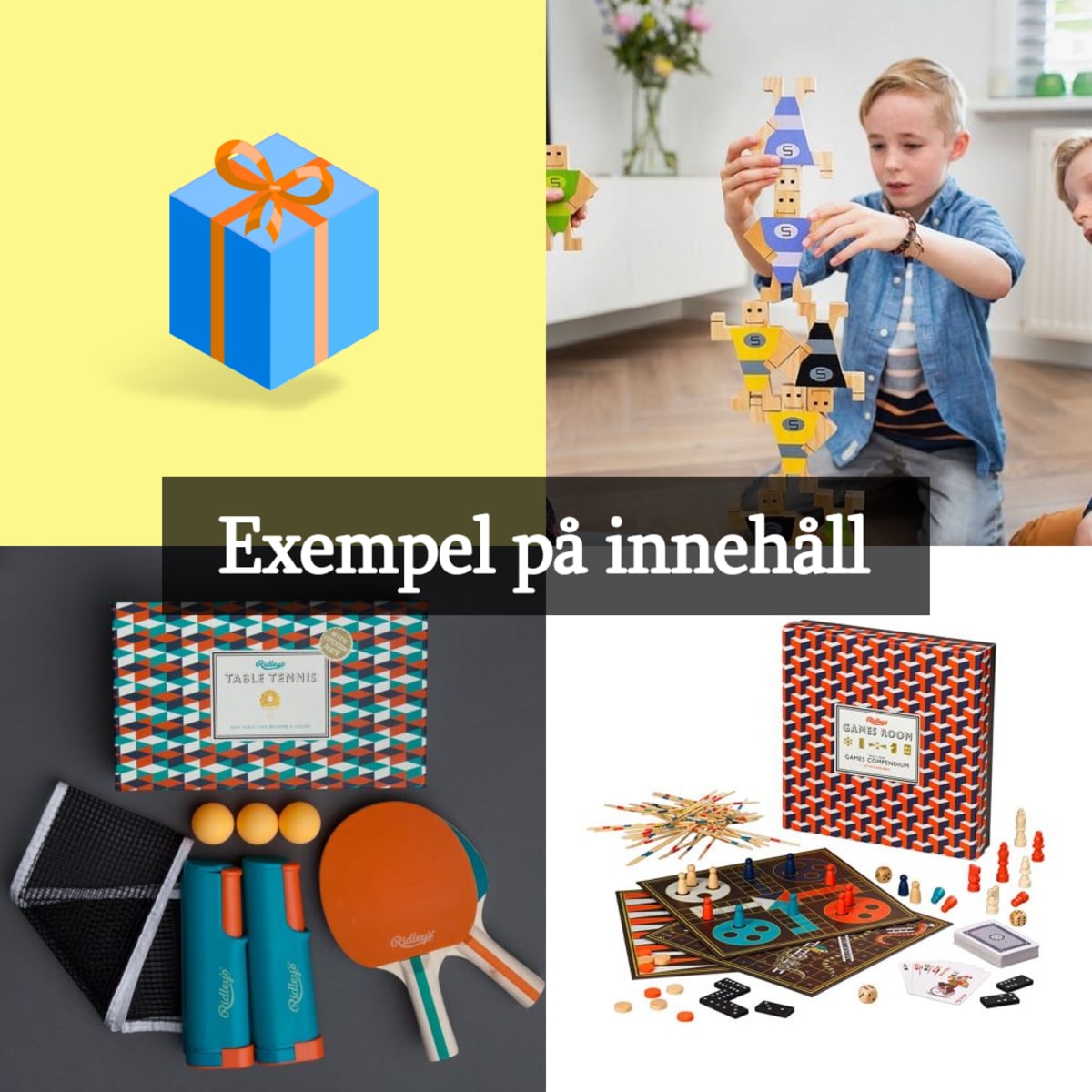 Present till barn (79 år) 299 kr Paketleken.se