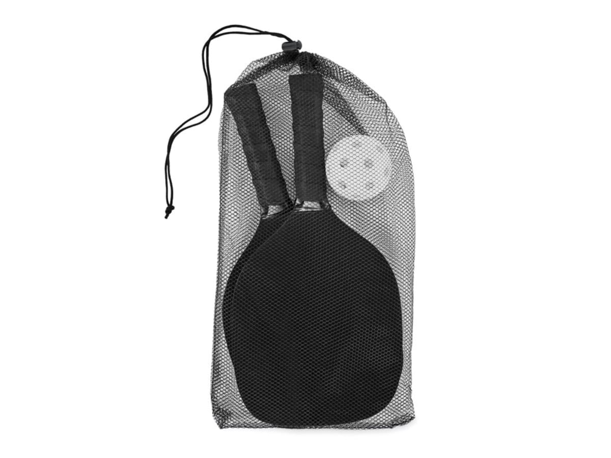 Set med pickleballpaddel