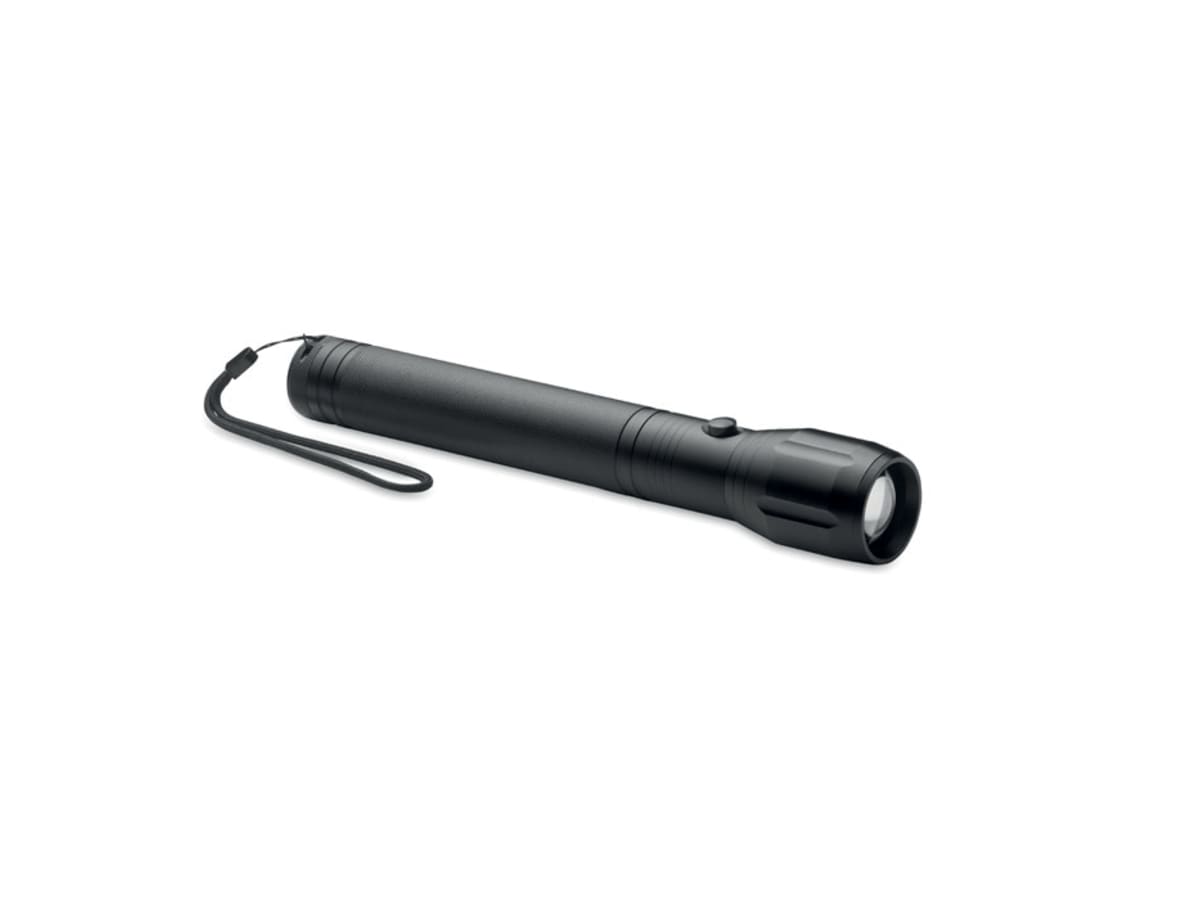 Stor LED-flasklampa aluminium