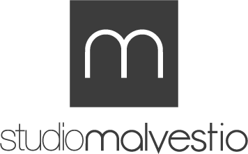Logo Malvestio realizzato da agenzia brand identity per progetto di branding aziendale e comunicazione coordinata.