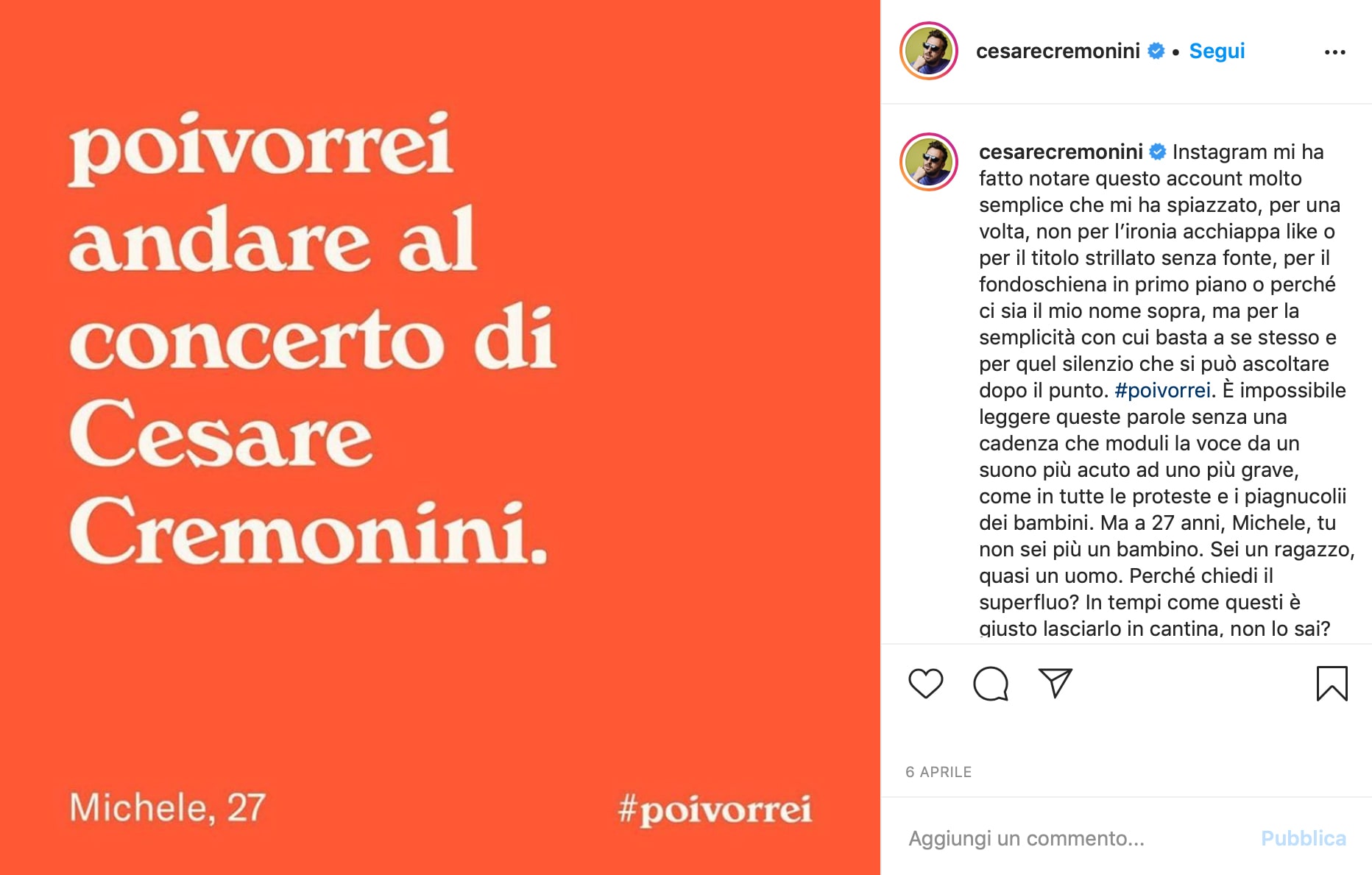 poivorrei cremonini