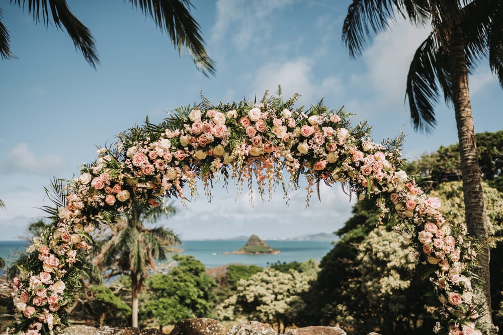 Wedding at Paliku Gardens at Kualoa Ranch, photo 04