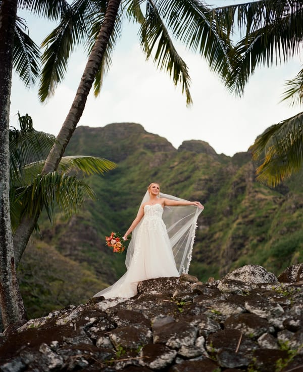 Capturing Love: A Beautiful Intimate Wedding at Kualoa Ranch Oahu with Digital and Film Photography, photo 08