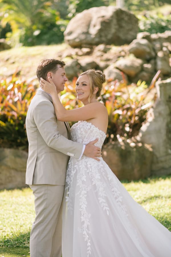 Capturing Love: A Beautiful Intimate Wedding at Kualoa Ranch Oahu with Digital and Film Photography, photo 14