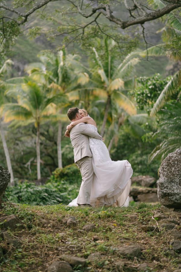 Capturing Love: A Beautiful Intimate Wedding at Kualoa Ranch Oahu with Digital and Film Photography, photo 47