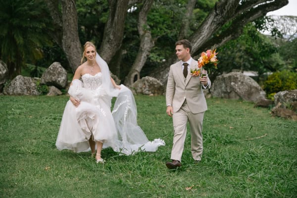 Capturing Love: A Beautiful Intimate Wedding at Kualoa Ranch Oahu with Digital and Film Photography, photo 48
