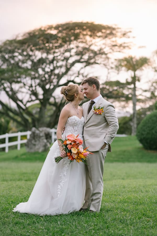 Capturing Love: A Beautiful Intimate Wedding at Kualoa Ranch Oahu with Digital and Film Photography, photo 54