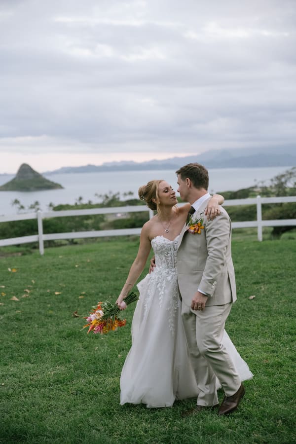 Capturing Love: A Beautiful Intimate Wedding at Kualoa Ranch Oahu with Digital and Film Photography, photo 58