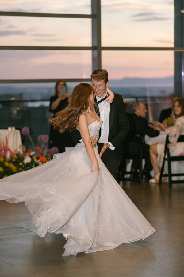 A romantic Summer Wedding at the Natural History Museum of Utah, photo 40