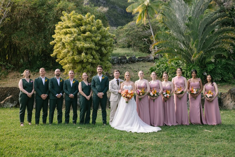 Wedding at Kualoa Ranch Oahu, photo 20