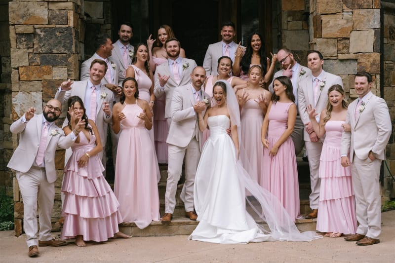 Utah wedding photography by Palms & Lace Photo