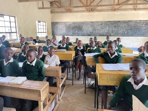 Die Maua Villa Schulkinder