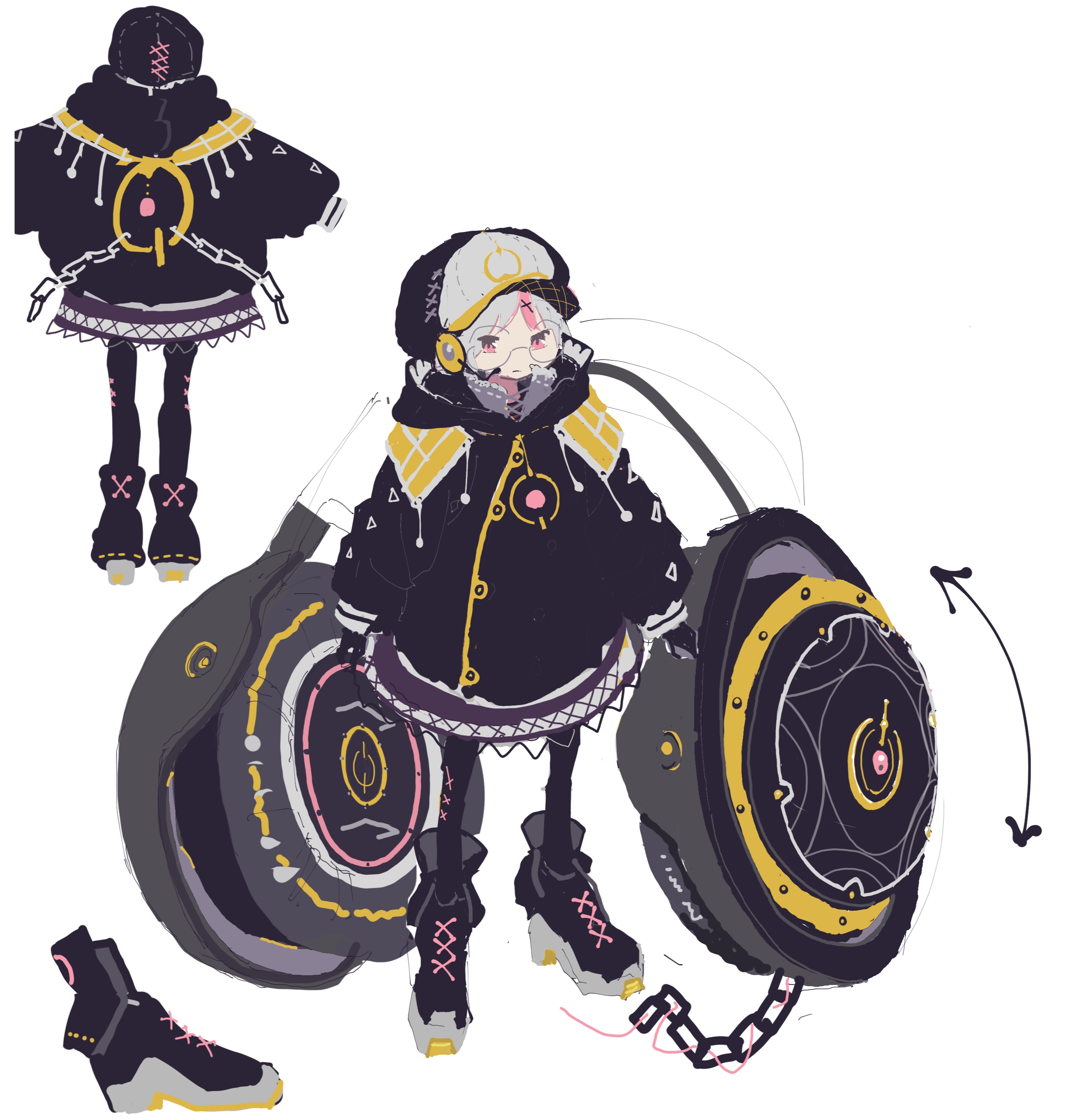 Character Design 魔法少女 創作 名古屋デザイナー学院 Pando Character Design 魔法少女 創作 名古屋デザイナー学院 Pando