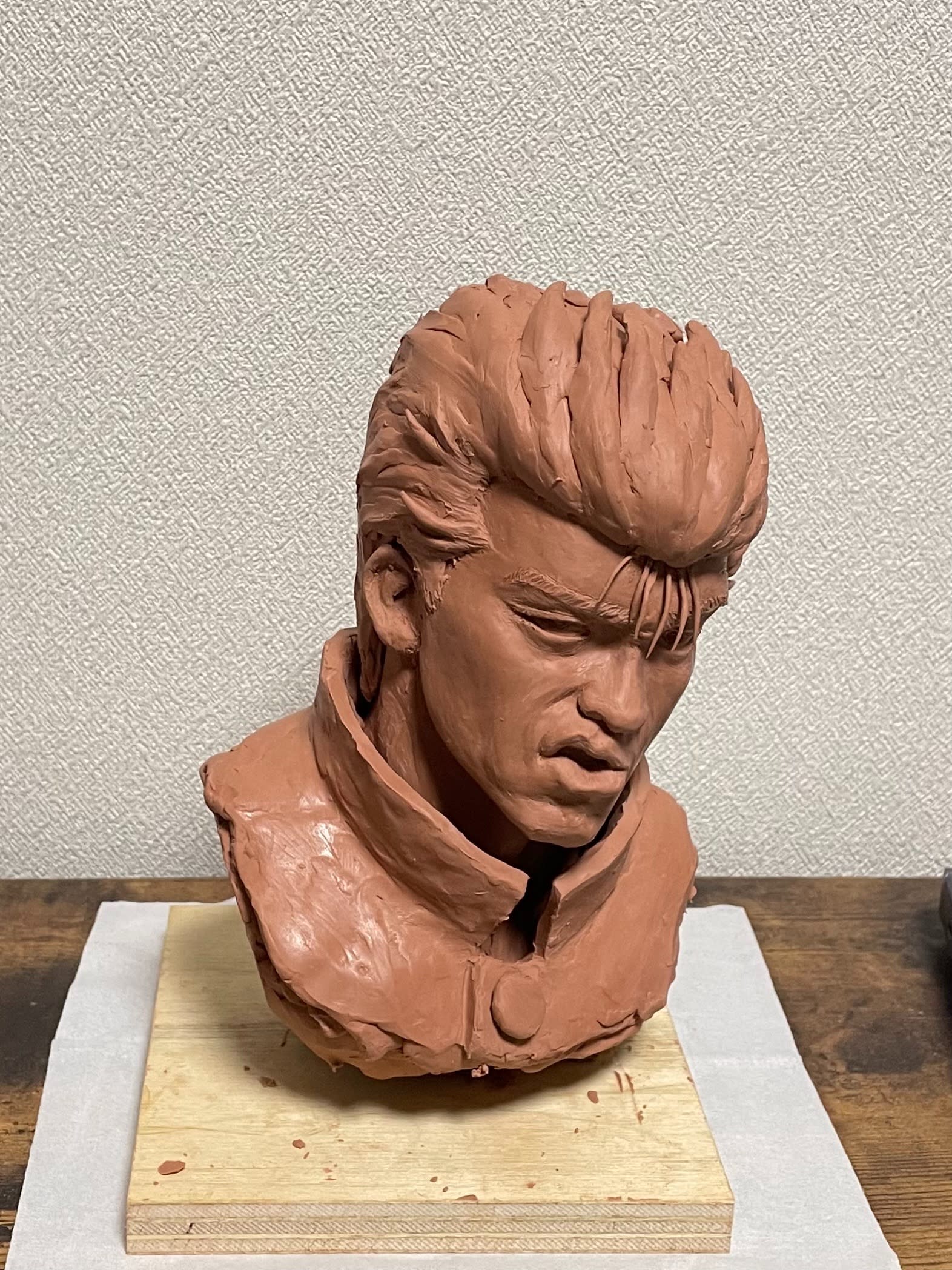 彫刻セミナーで制作した前田太尊 大阪デザイナー専門学校 Pando