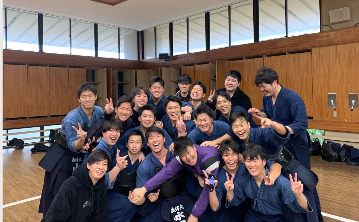 4年生 鹿屋体育大学剣道部 Pando