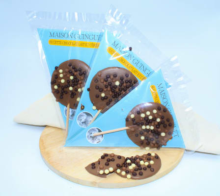 Aperçu Sucette au chocolat lait et céréales