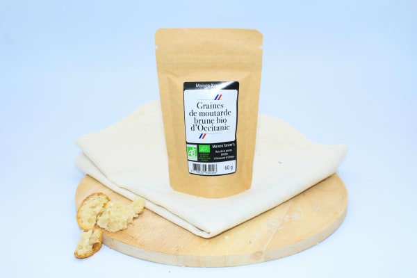 Aperçu Graines de moutarde brune bio d'Occitanie