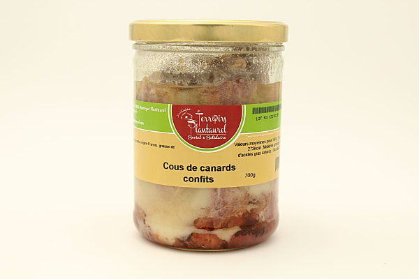 Aperçu Cous de canard confits