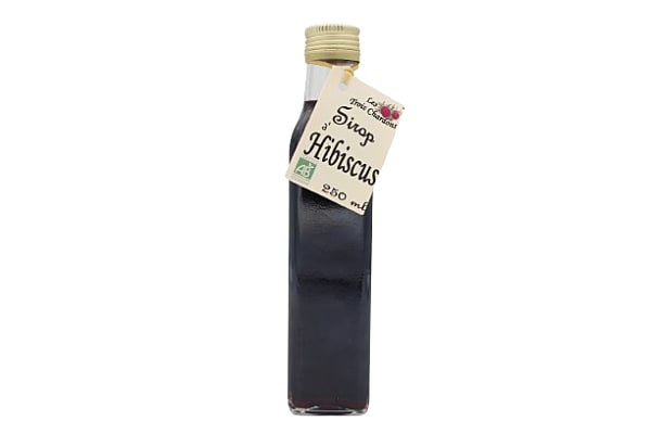 Overzicht van hibiscussiroop