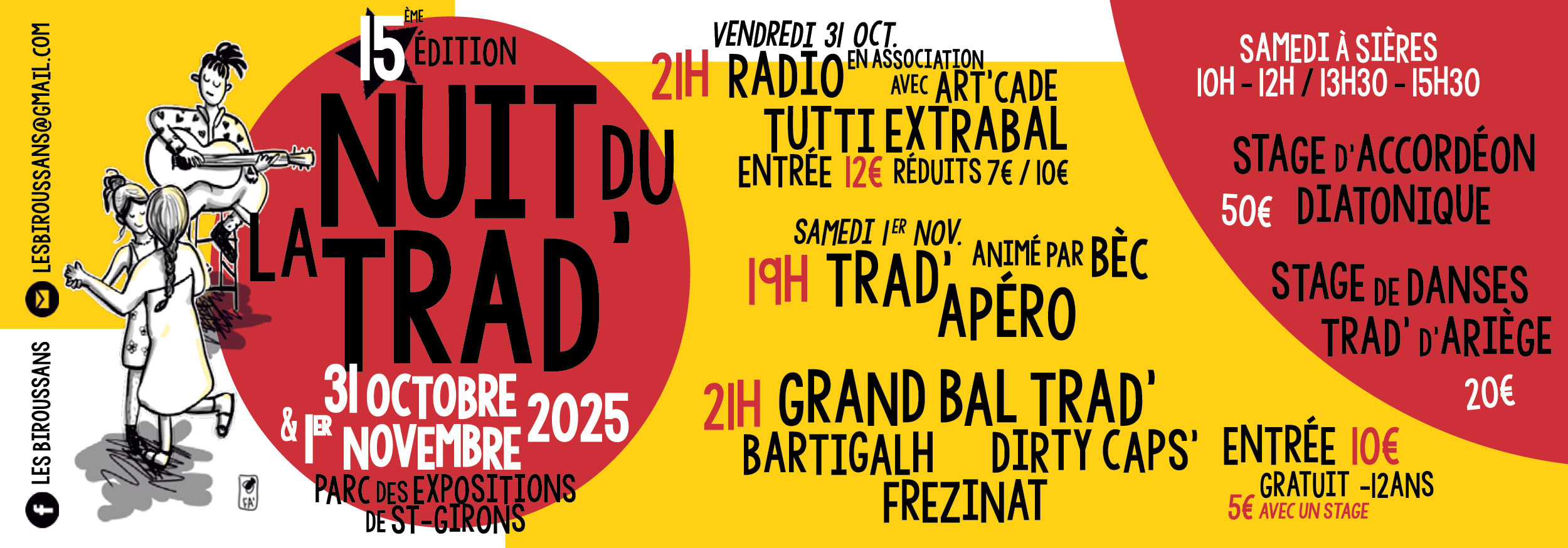LES BIROUSSANS NUIT DU TRAD NOVEMBRE 2025