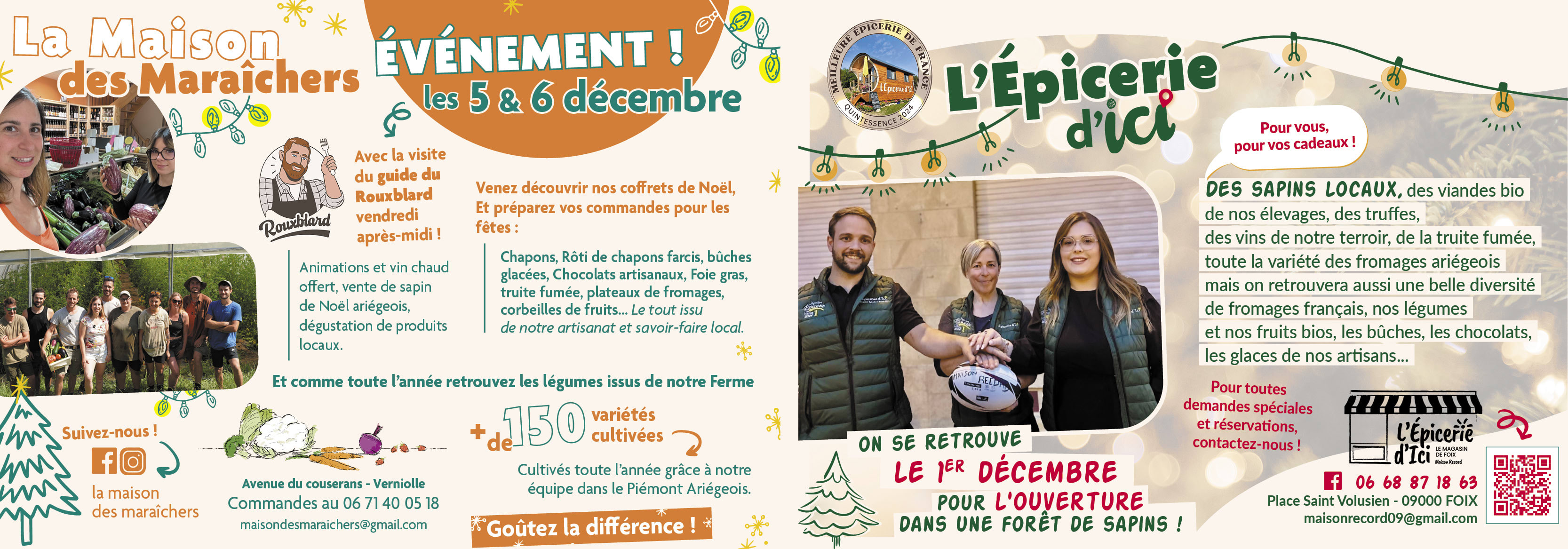TOUT EST DU COIN & MAISON DES MARAICHERS - décembre 2025 TOUT EST DU COIN & MAISON DES MARAICHERS - décembre 2025