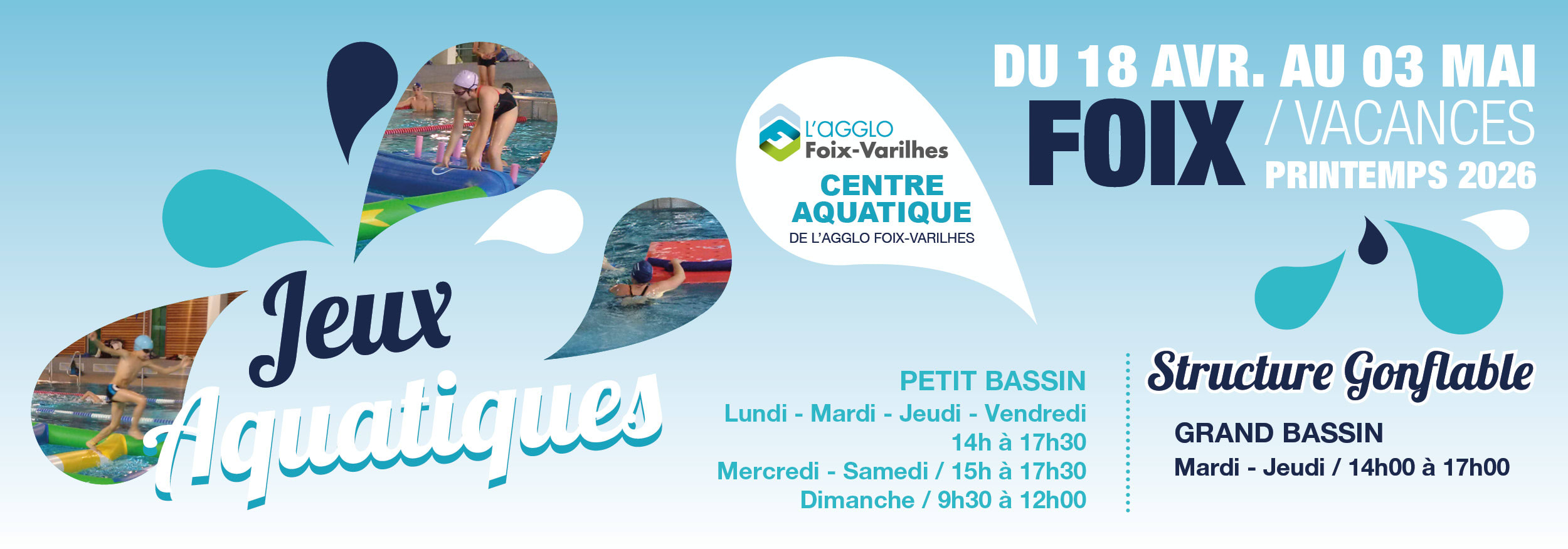 COM AGGLO FOIX VARILHES PISCINE AVRIL