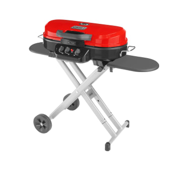 Coleman RoadTrip 285 Portable Stand-Up Propane Grill - Red