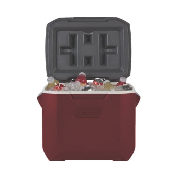 Coleman 50-Quart Xtreme® 5 Wheeled Cooler - Mahogany