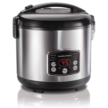 Cuiseur pour le riz/marmite vapeur numérique de 4 à 20 tasses Digital SimplicityMC de Hamilton BeachMD