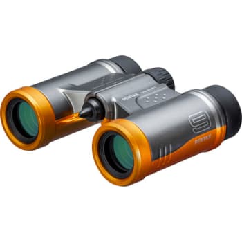 Pentax UD 9 x 21 Compact Binocular - Orange/Grey