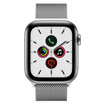 Apple Watch Series 5 Stainless Steel Case with Stainless Steel