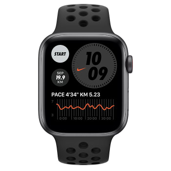 Apple Watch Nike SE Space Grey Aluminium Case with