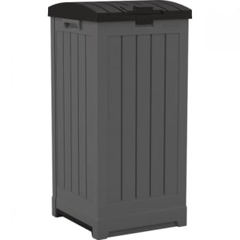 Suncast Trash Hideaway Refuse Container - Peppercorn