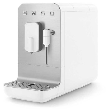 SMEG Auto Espresso with Coffee Hot Water Steam - Matte White