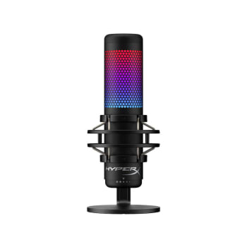 HP HyperX QuadCast S USB Microphone with RGB Lighting - BLACK/GREY