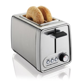 Hamilton Beach® Modern Chrome 2-Slice Toaster