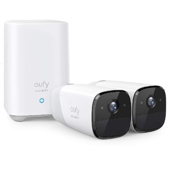 Eufy Security EufCam2 Wireless Home Security Camera System - White