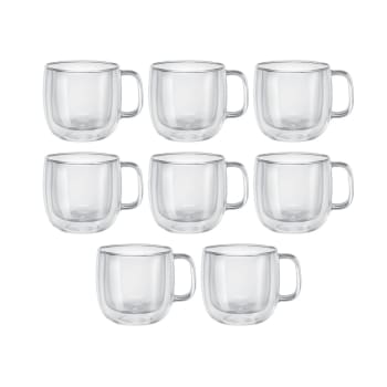 Buy ZWILLING Sorrento Plus Double Wall Glassware Cappuccino set