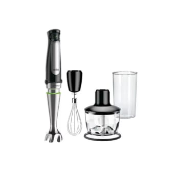 Braun MultiQuick Immersion Hand Blender with Food Processor Whisk and Beaker