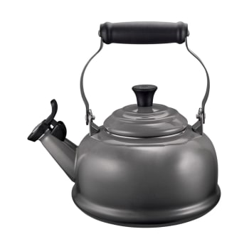 Le Creuset Classic Whistling Tea Kettle with Stainless Steel Knob - Oyster